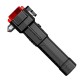 LED flashlight - 5W - USB - with glass hammer - multifunctional LED flashlight - 5W - USB - with glass hammer - multifunctional
