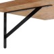 Shelf support 300x185mm - black - metal Support - Handle