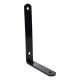 Industrial furniture bracket 90 degrees - 150x100mm - furniture corner bracket - black