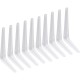 Shelf support - white - 200x250mm - steel angle