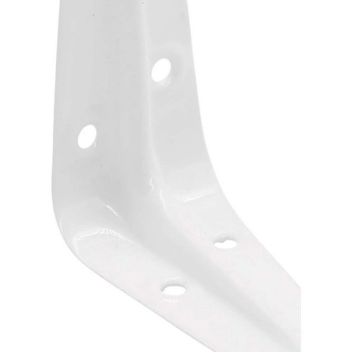 Lentynos atrama - balta - 300x350 mm - plieninis kampas Lentynos atrama - balta - 300x350 mm - plieninis kampas