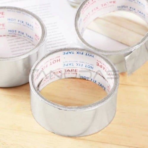 Self-adhesive aluminum tape 40mm x 2m - aluminum foil tape  Self-adhesive aluminum tape 40mm x 2m - aluminum foil tape
