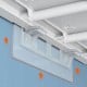 Lipni lentynos atrama - 50x120 mm - dviguba - atrama -