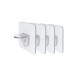 Lipni lentynos atrama - 58x58mm - 10 vnt - Atrama - Lipni lentynos atrama - 58x58mm - 10 vnt - Atrama -