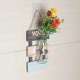Self-adhesive hanger - 6x6cm single gray - wall holder Self-adhesive hanger - 6x6cm single gray - wall holder