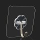 Self-adhesive hanger - hook - transparent - wall holder