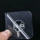 Self-adhesive hanger - hook - transparent - wall holder