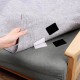 Lipni Velcro tvirtinimui 40x60mm - juoda - 5 vnt - lipni juosta