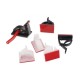 Self-adhesive clip WCC4 19x14mm - 10 pcs - cable holder - Cable organizer