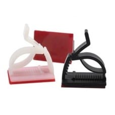Self-adhesive clip WCC4 19x14mm - 10pcs - cable holder - Cable Organizer