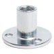 M10 lock nut with collar - 3-hole