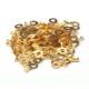M4 žiedinė jungtis - 4.2 mm - neizoliuota - 2-4 mm2 kabeliui - 10 vnt