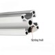 M5 sliding nut with a ball - keyway - for aluminum profiles 2020 - 10 pcs - TSLOT, T-NUT, TNUT