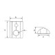 M5 sliding nut with a ball - keyway - for aluminum profiles 2020 - 10 pcs - TSLOT, T-NUT, TNUT