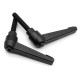 M6 clamping lever with 25mm screw - adjustable handle