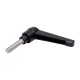 M6 clamping lever with 25mm screw - adjustable handle