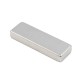 Magnet 38x9x3mm - rectangular - N30-N52 - neodymium plate Magnet 38x9x3mm - rectangular - N30-N52 - neodymium plate