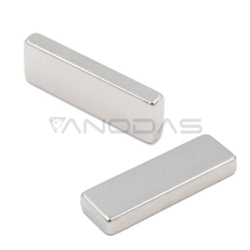 Magnet 38x9x3mm - rectangular - N30-N52 - neodymium plate  Magnet 38x9x3mm - rectangular - N30-N52 - neodymium plate