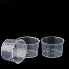 Measuring cup 10ml - Plastic container with measuring cup