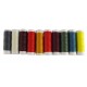 Small sewing tailoring kit in a box - needles - threads - centimeter.