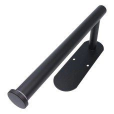 Wooden door hanger - black - Kitchen paper holder