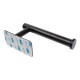 Wooden door hanger - black - Kitchen paper holder