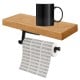 Wooden door hanger - black - Kitchen paper holder