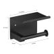Wooden door hanger - black - Kitchen paper holder