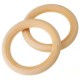 Wooden circle for DIY - 40x7mm - macrame hoop