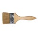 Wooden brush - 90mm - flat - painting - universal