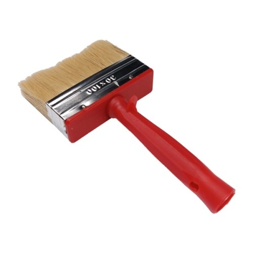 Wooden brush - 90mm - flat - painting - universal Wooden brush - 90mm - flat - painting - universal