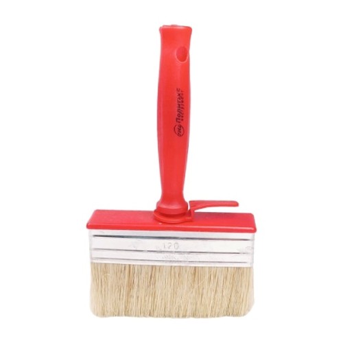 Medinis šepetys - 90 mm - plokščias - dažymas - universalus Medinis šepetys - 90 mm - plokščias - dažymas - universalus