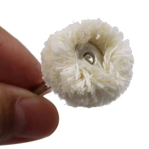 Cotton polishing brush 25mm - soft polisher for Dremel Cotton polishing brush 25mm - soft polisher for Dremel