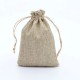 Fabric bag with string 10x15cm - Pouch for herbs and spices