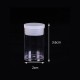 Mėginio ir kapsulės talpyklė - 2x3.6 cm - 5 ml buteliukas - mini buteliukas