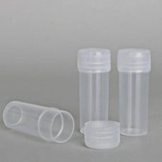 Mėginio ir kapsulės talpyklė - 5 ml buteliukas - mini buteliukas