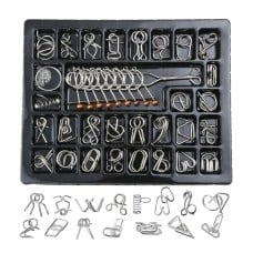 Metal Puzzle Type A 8pcs - Wire Puzzles - Logical Puzzle