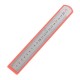 Metal ruler 20 cm - 8 inches - 0.3mm - double-sided - precise