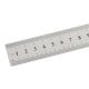 Metalinė liniuotė 30 cm - 12 colių - 1 mm - dvipusė - tiksli