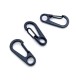Metal snap hook 33x15mm - black - Key snap hook - Survival Metal snap hook 33x15mm - black - Key snap hook - Survival