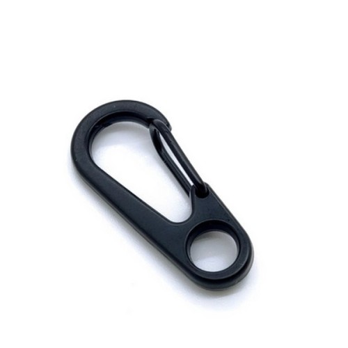 Metal snap hook 33x15mm - black - Key snap hook - Survival Metal snap hook 33x15mm - black - Key snap hook - Survival