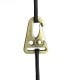 Metal Molle snap hook - 25x50x4mm - belt holder - EDC