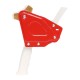 Metal dispenser for packing tape - 50 mm - tape feeder with handle - sealer
