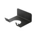 Metal hairdryer holder - black - Wall hanger - Stand