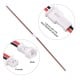 Micro JST plug with 120mm cable - 2 PIN pitch 1.25 - MCX - male (male)