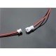 Micro JST plug with 120mm cable - 2 PIN pitch 1.25 - MCX - male (male)