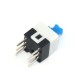 Microswitch 7x7mm - stable switch - 6 PIN - push button - 10 pcs.