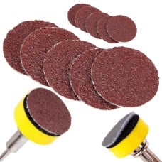Mini diskas metalui - mediena - 24 mm - Dremel - mini guminė juosta - 36 vnt