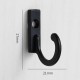 Mini Hook - With Lock - 27mm - Black Hanger Mini Hook - With Lock - 27mm - Black Hanger