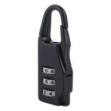 Mini Padlock With Code - 5.5cm - Black - Combination Lock